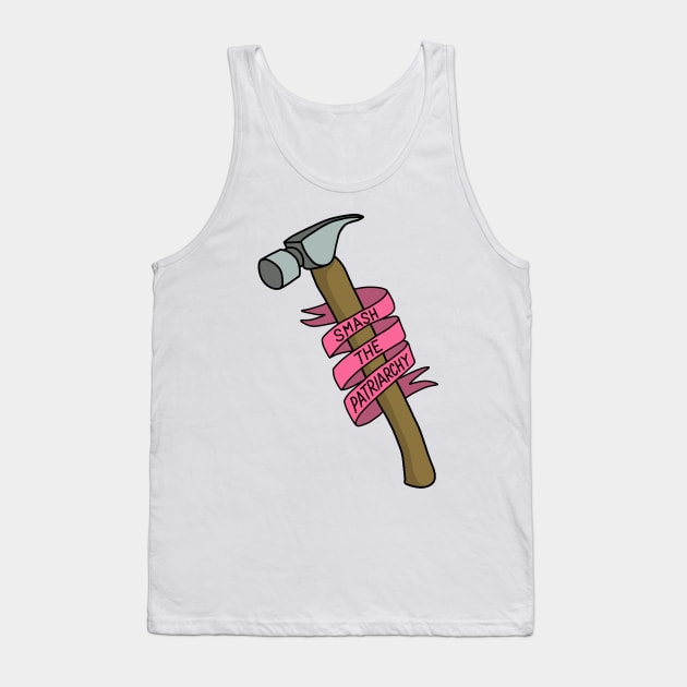 Smash the Patriarchy Tank Top by valentinahramov